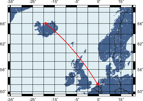 Langhús, Fljót, IJsland